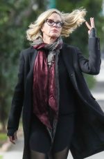 MELANIE GRIFFITH Leaves a Hair Salon in Beverly Hills 01/04/2024