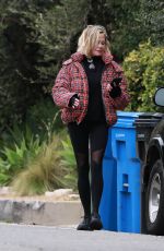 MELANIE GRIFFITH Out for Morning Walk in Beverly Hills 01/09/2024