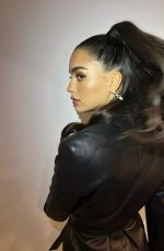 MELISSA BARRERA at a Photoshoot 01/16/2024