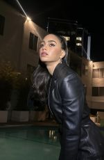MELISSA BARRERA at a Photoshoot 01/16/2024