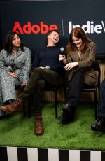 MELISSA BARRERA at IndieWire and Adobe Present Creator Collaborating in Filmmaking in Park City 01/20/2024