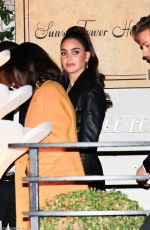 MELISSA BARRERA Leaves a Universal Event in Los Angeles 01/13/2024