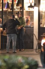 MELISSA COHEN at a Dinner Celebration at Zinque Restaurant in Malibu 12/31/2023