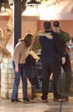 MELISSA COHEN at a Dinner Celebration at Zinque Restaurant in Malibu 12/31/2023