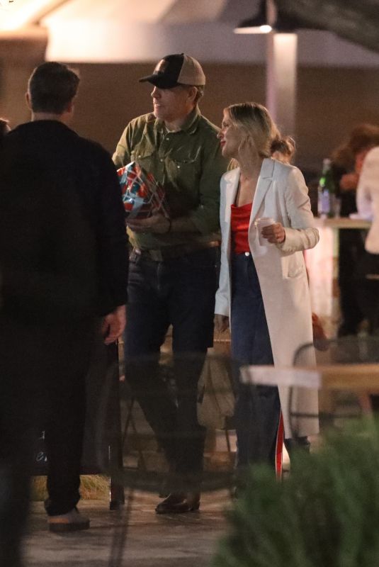 MELISSA COHEN at a Dinner Celebration at Zinque Restaurant in Malibu 12/31/2023