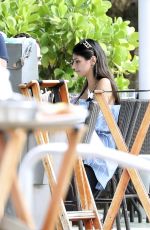 MIA KHALIFA Out for Dinner at Smith and Lewinsky in Miami 01/15/2024