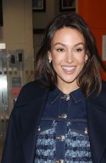 MICHELLE KEEGAN Leaves Zoe Ball Breakfast Show in London 01/03/2024