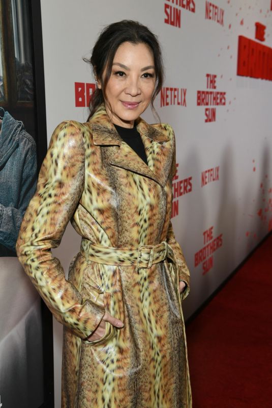 MICHELLE YEOH at The Brothers Sun Premiere at Netflix Tudum Theater in Los Angeles 01/04/2024