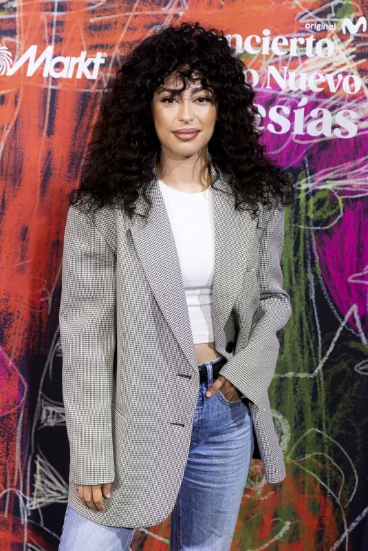 MINA EL HAMMANI at Stella Maris Concert at Calderon Theatre in Madrid 01/15/2024
