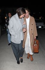 MINNIE DRIVER Leaves Giorgio Baldi in Santa Monica 01/19/2024