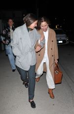 MINNIE DRIVER Leaves Giorgio Baldi in Santa Monica 01/19/2024