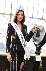 Miss Universe SHEYNNIS PALACIOS at Empire State Building in New York 01/04/2024
