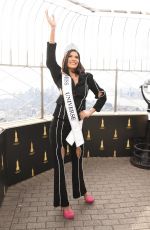 Miss Universe SHEYNNIS PALACIOS at Empire State Building in New York 01/04/2024