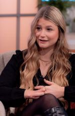MOLLIE PEARCE at Lorraine TV Show in London 01/29/2024
