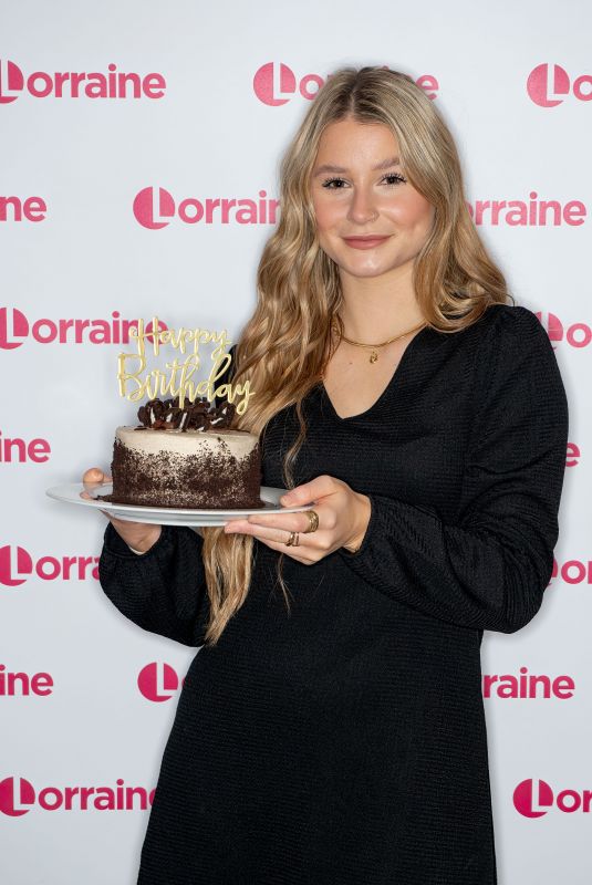 MOLLIE PEARCE at Lorraine TV Show in London 01/29/2024