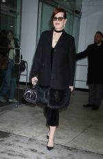 MOLLY RINGWALD Arrives at Drew Barrymore Show in New York 01/23/2024