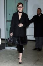 MOLLY RINGWALD Arrives at Drew Barrymore Show in New York 01/23/2024