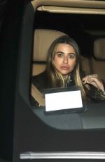 MORGAN WADE Runs Back for Leftovers After a Dinner Date with KYLE RICHARDS in West Hollywood 01/12/2024