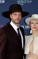 MOSHA LUNDSTROM at Pegasus World Cup in Hallandale 01/27/2024