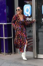 MYLEENE KLASS Arrives at Smooth Radio in London 01/27/2024