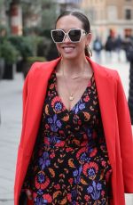 MYLEENE KLASS Arrives at Smooth Radio in London 01/27/2024