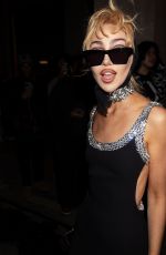 NADIA LEE COHEN Leaves Hotel Costes in Paris 01/24/2024