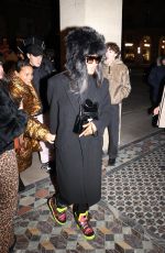 NAOMI CAMPBELL Returning to Her Hotel in Paris 01/202024
