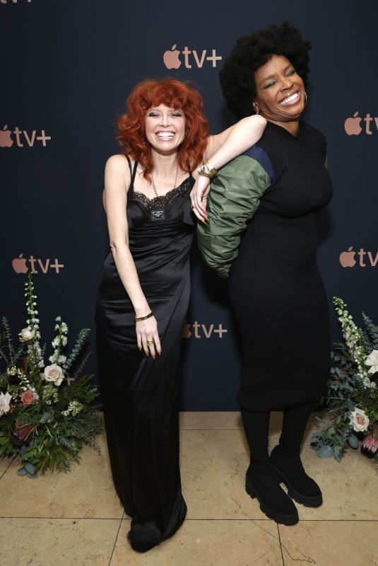 NATAHSA LYONNE at Apple TV + Cocktail Reception at Sunset Tower Hotel in Los Angeles 01/06/2024