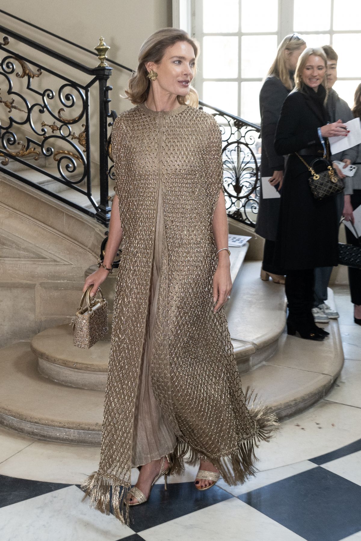 NATALIA VODIANOVA at Christian Dior Haute Couture SS24 Show at Paris ...