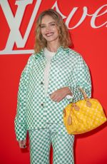 NATALIA VODIANOVA at Louis Vuitton FW24 Men’s Collection Fashion Show in Paris 01/16/2024