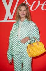 NATALIA VODIANOVA at Louis Vuitton FW24 Men’s Collection Fashion Show in Paris 01/16/2024