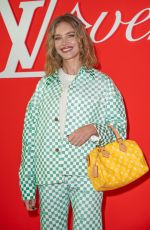 NATALIA VODIANOVA at Louis Vuitton FW24 Men’s Collection Fashion Show in Paris 01/16/2024