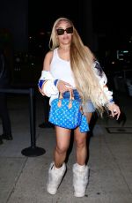 NATALIE NUNN Night Out in Los Angeles 01/20/2024