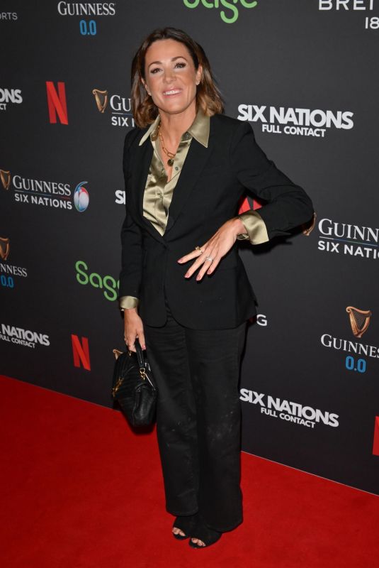 NATALIE PINKHAM at Six Nations: Full Contact World Premiere at Frameless in London 01/15/2024