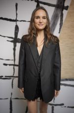 NATALIE PORTMAN at Christian Dior Haute Couture SS24 Show at Paris Fashion Week 01/22/2024