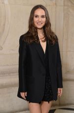 NATALIE PORTMAN at Christian Dior Haute Couture SS24 Show at Paris Fashion Week 01/22/2024