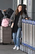 NATALIE PORTMAN at JFK Airport in New York 01/03/2024