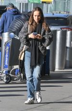 NATALIE PORTMAN at JFK Airport in New York 01/03/2024