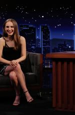 NATALIE PORTMAN at Jimmy Kimmel Live in New York 01/11/2024