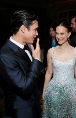 NATALIE PORTMAN at Netflix Golden Globe Afterparty at Spago in Beverly Hills 01/07/2024