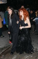 NATASHA LYONNE and CLEA DUVALL Leaves Critics Choice Awards After-party at Chateau Marmont in West Hollywood 01/14/2024