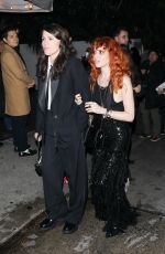 NATASHA LYONNE and CLEA DUVALL Leaves Critics Choice Awards After-party at Chateau Marmont in West Hollywood 01/14/2024