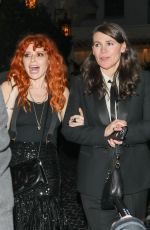NATASHA LYONNE and CLEA DUVALL Leaves Critics Choice Awards After-party at Chateau Marmont in West Hollywood 01/14/2024