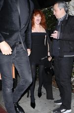 NATASHA LYONNE Arrives at W Magazine