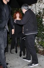 NATASHA LYONNE Arrives at W Magazine