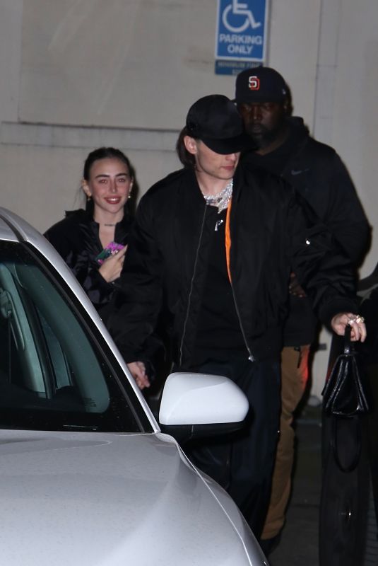 NICKI NICOLE Arrives at Kali Uchis’ Orquideas Listening Party at PentHouse Hollywood 01/11/2024