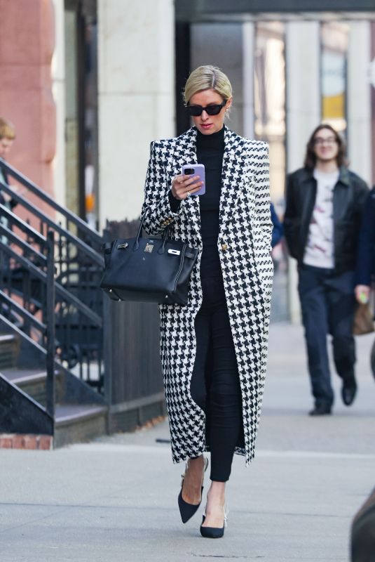 NICKY HILTON Out and About in New York 01/11/2024