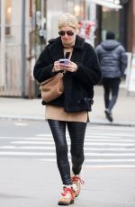 NICKY HILTON Out and About in New York 01/22/2024