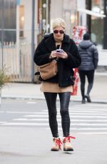NICKY HILTON Out and About in New York 01/22/2024