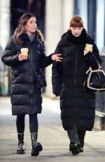 NICOLA ROBERTS and Miitch Hahn Out with Friends in Notting Hill 01/17/2024